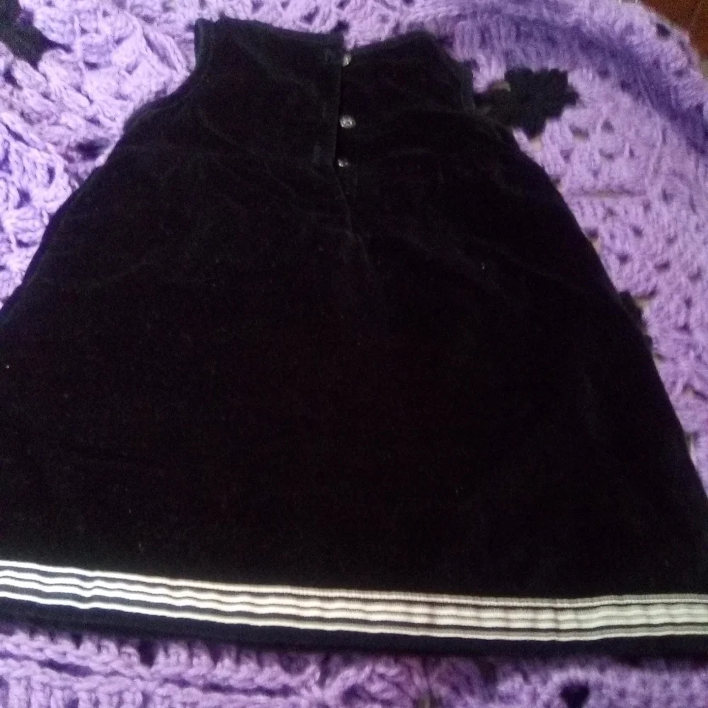 OLD Navy black toddler dress and baby crew yellow gingham dress. Both size 2T
